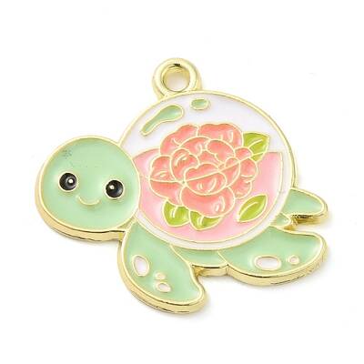 Alloy Enamel Pendants