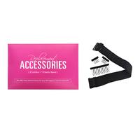 【Not For Sale】ISEE Free 3 Combs & Elastic Band with M-cap Wig Purchase-Automatically Included with Any M-cap Wig Purchase...