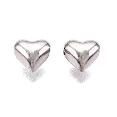 Rhodium Plated 925 Sterling Silver Beads