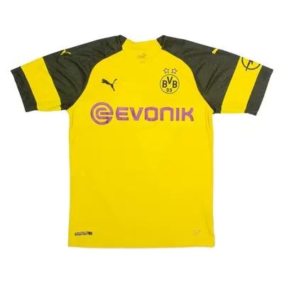 PUMA 2018/19 Borussia Dortmund Home #16 Akanji Mens Football Shirt Jersey Yellow M