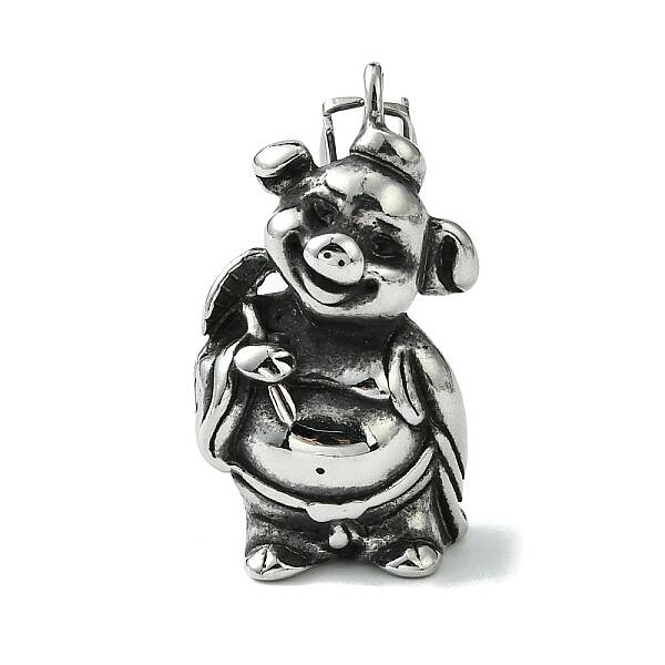 Retro 304 Stainless Steel Pendants