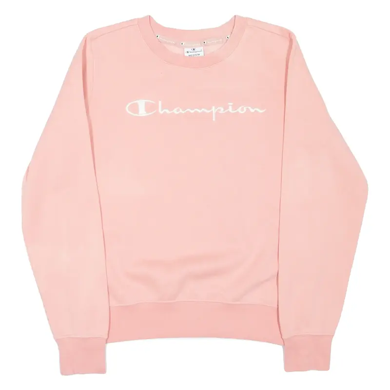 CHAMPION Womens Sweatshirt Pink M