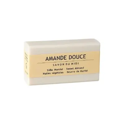 Savon du midi Soap with Shea Butter, Sweet Almond (100 g)