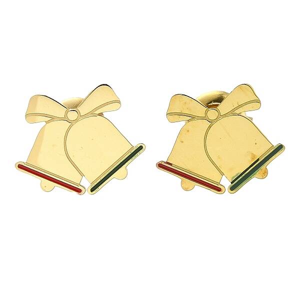 Ion Plating(IP) 304 Stainless Steel Enamel Stud Earrings