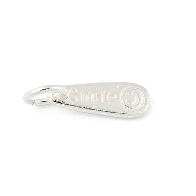 925 Sterling Silver Smile Face Charms
