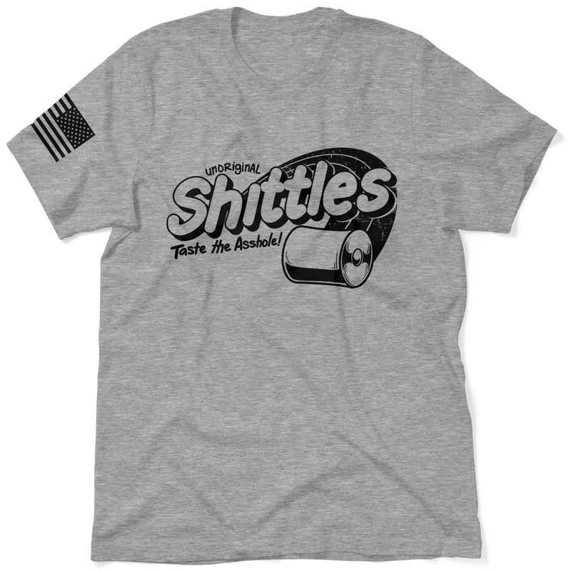 Shittles - Heather Gray T-Shirt