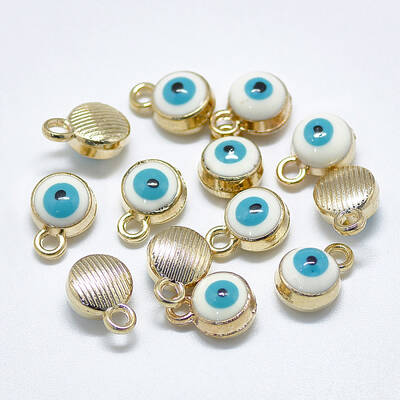 Light Gold Plated Alloy Charms