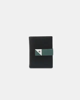 Two-Tone Flap Wallet | Color: Caramel x Tan