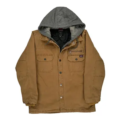 Dickies Jacket - Medium Brown Cotton Blend