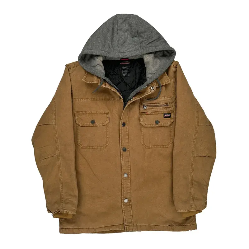 Dickies Jacket - Medium Brown Cotton Blend