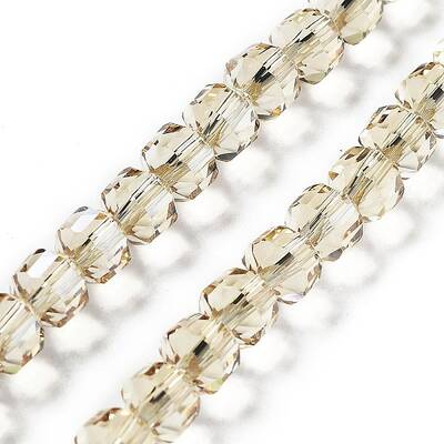Electroplate Rondelle Glass Beads Strands