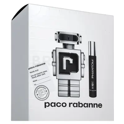 Paco Rabanne Phantom Gift Set Eau De Toilette Men 100 ml and Miniature Eau De Toilette Men 20 ml