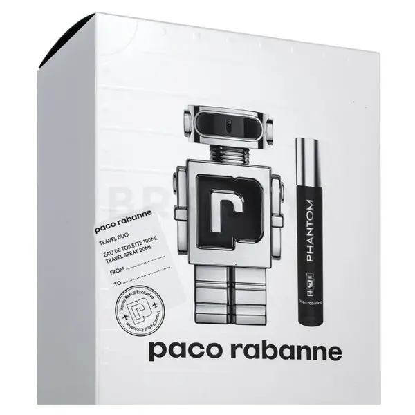Paco Rabanne Phantom Gift Set Eau De Toilette Men 100 ml and Miniature Eau De Toilette Men 20 ml