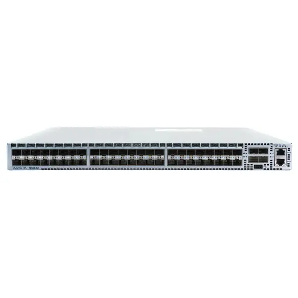 Arista DCS-7050S-52-R | 7050 52x SFP+ Switch Rear-to-front Airflow and 2x 460W AC Power Supplies