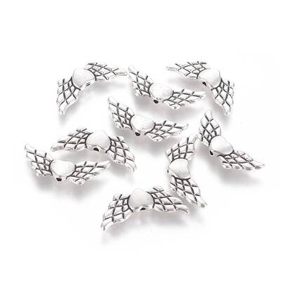 Tibetan Style Alloy Angeltee Beads