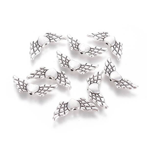 Tibetan Style Alloy Angeltee Beads