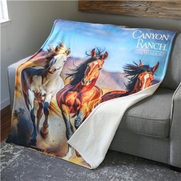 13 Customized Sublimated Ultra Plush Blanket - Sherpa Lined & ...