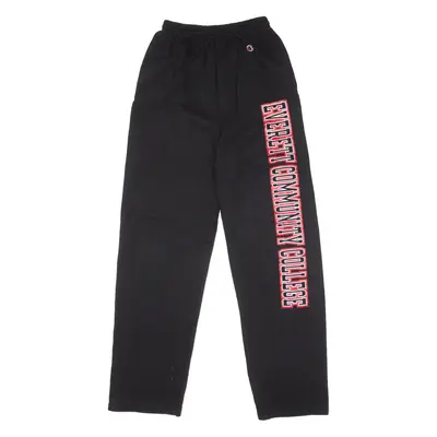 CHAMPION Everett Community College Sweatpants Black Straight Mens S W22 L30