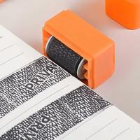 Roller Stamp for Confidentiality & Privacy Protection, 1/2 Counts Privacy Smear Confidentiality Stamp, Identification Seal f...