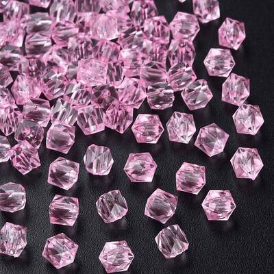 Transparent Acrylic Beads