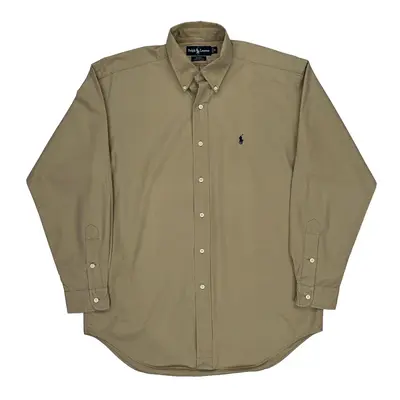 Blake Ralph Lauren Shirt - Medium Beige Cotton