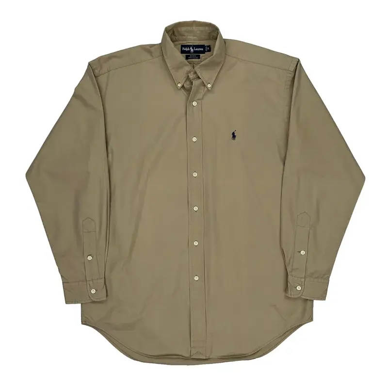 Blake Ralph Lauren Shirt - Medium Beige Cotton