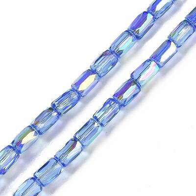 Electroplate Glass Beads Strands
