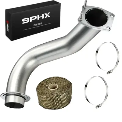 2017-2024 L5P Duramax DPF & CAT Delete Kit Race Pipe 4/5 Inch