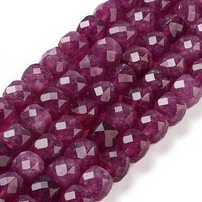Natural White Jade Beads Strands