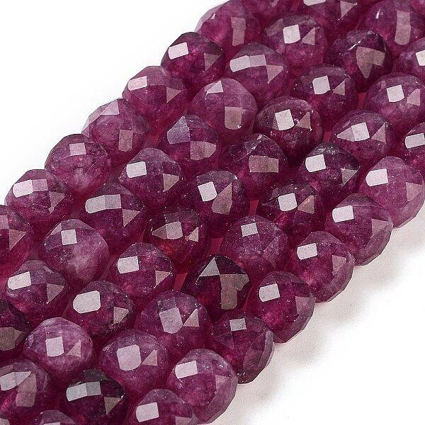 Natural White Jade Beads Strands