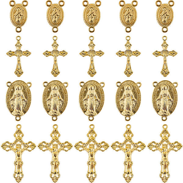 DIY Religion Theme Jewelry Making Findings Kit