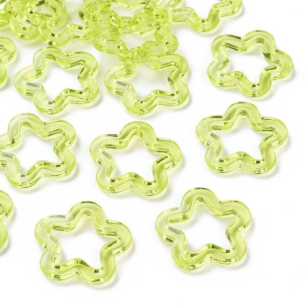 Transparent Acrylic Beads