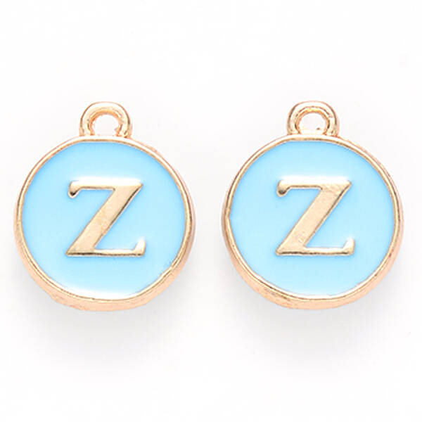 Golden Plated Alloy Enamel Charms
