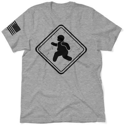Fatty Crossing - Heather Gray T-Shirt