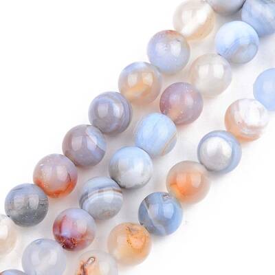 Natural Agate Beads Strands