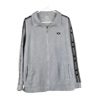 Superga Spellout Fleece - Large Grey Polyester
