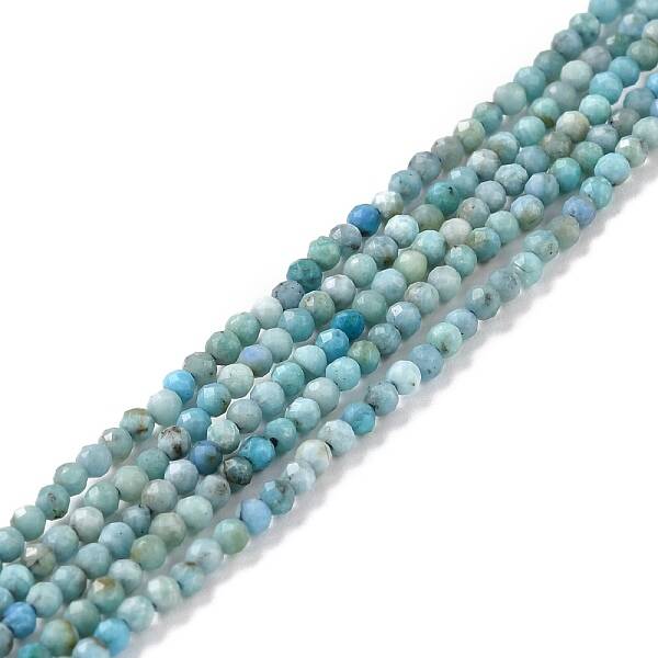 Natural Blue Opal Beads Strands