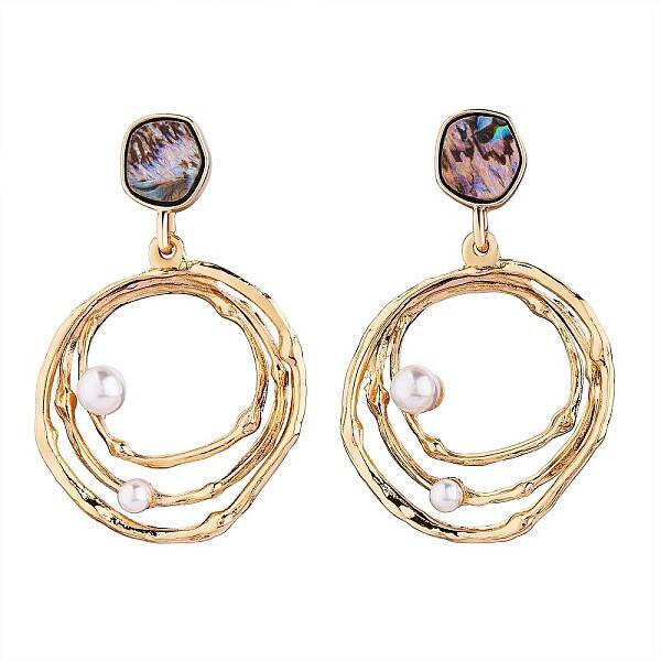 Abalone Shell Earrings Studs for Women