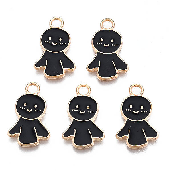 Alloy Enamel Pendants