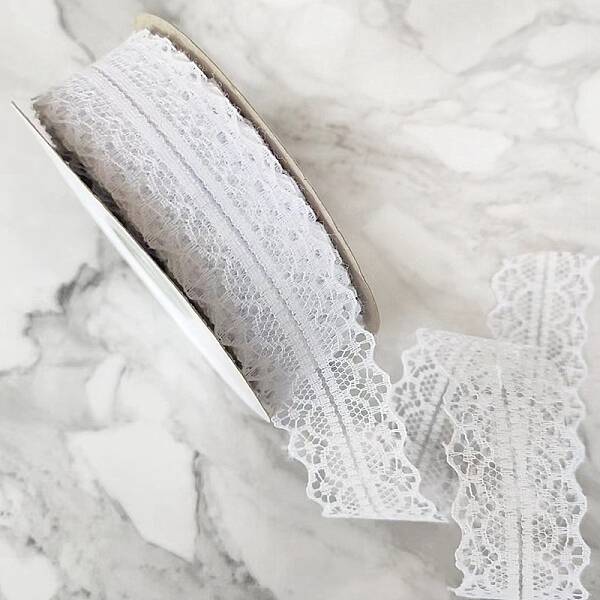 22M Organza Flower Lace Ribbons
