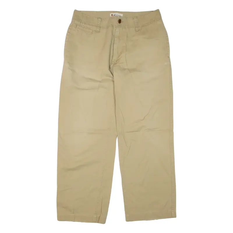 GAP Chino Womens Trousers Beige Regular Straight W32 L29
