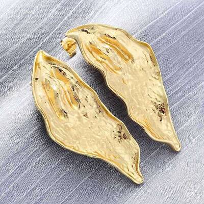 Brass Stud Earrings