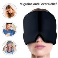 【Outdoorfun】2025 Migraine Headache Relief Cap, Gel lce Head Wrap for Tension and Stress Relief.Suitable for Home Breaks, ...