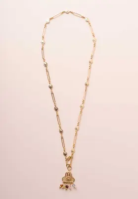 Necklace Fw338 Rita Gold | Color: GOLD | Size: U