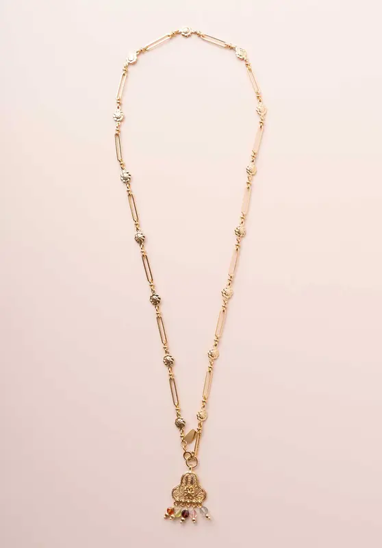 Necklace Fw338 Rita Gold | Color: GOLD | Size: U
