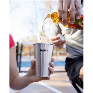 50 Customized Pre-Game Aluminum Stadium Cup - 18 oz - Recyclable