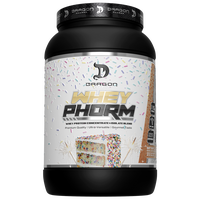 Dragon Pharma Wheyphorm Birthday Cake Whey Protein Blend (2lbs) Supplement Powder