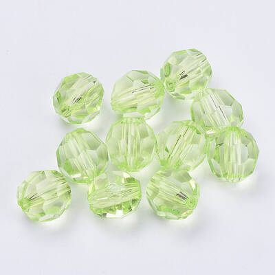 Transparent Acrylic Beads