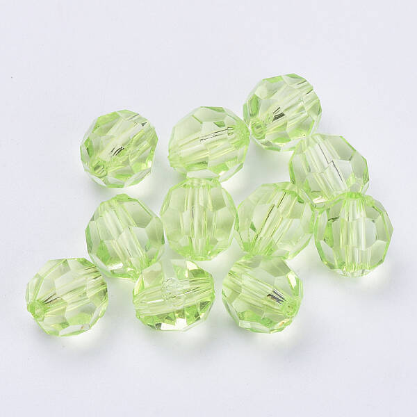 Transparent Acrylic Beads