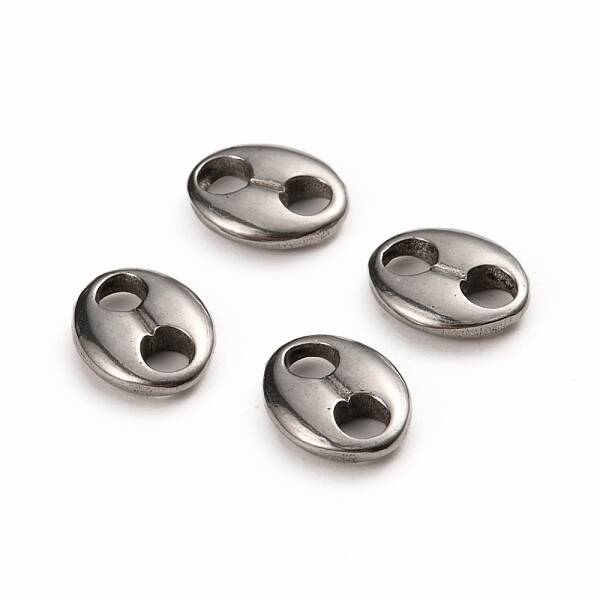 Tarnish Resistant 304 Stainless Steel Oval Links connectors